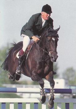1995 Collect-A-Card Equestrian #20 Eddie Macken / Schalakar Front